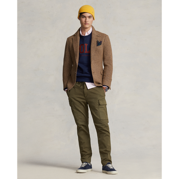 Canopy Olive Stretch Slim Knitlike Twill Cargo Pant Polo Ralph Lauren 1