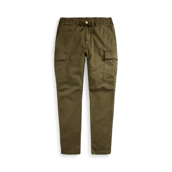 Canopy Olive Stretch Slim Knitlike Twill Cargo Pant Polo Ralph Lauren 2
