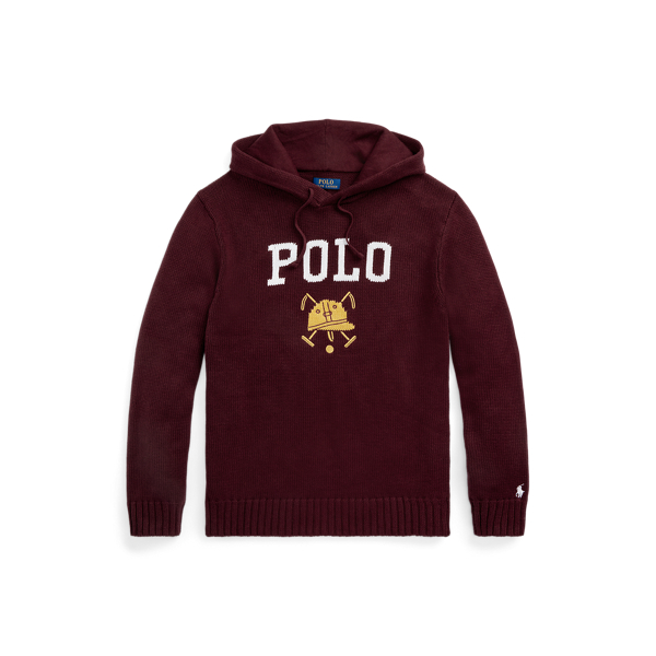 Baumwoll-Kapuzenpullover mit Logo Polo Ralph Lauren in 1