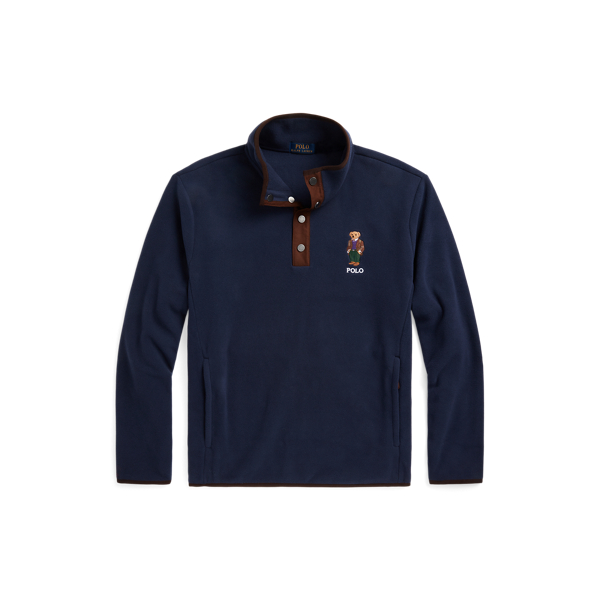 Polo Bear Brushed Fleece Pullover