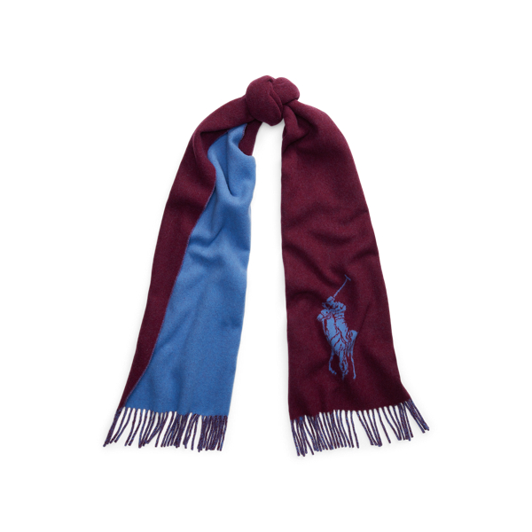 Big Pony Fringe Wool-Blend Scarf