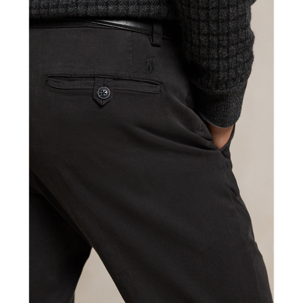 Polo Black Stretch Straight Fit Chino Pant Polo Ralph Lauren 6