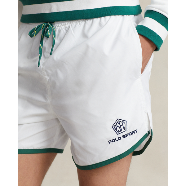 White/Kelly Green 12.7 cm Polo Sport Water-Repellent Short Polo Ralph Lauren 8
