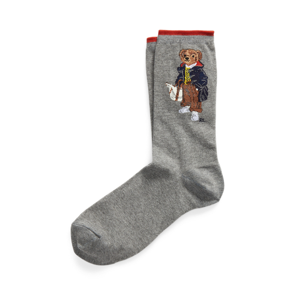 Polo Bear Crew Sock for Women Ralph Lauren PY