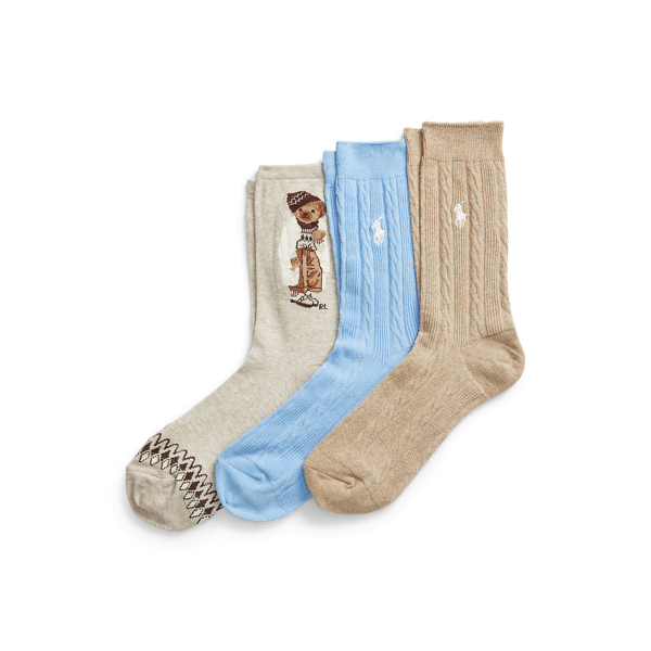Coffret cadeau chaussettes Polo Bear Polo Ralph Lauren en Assorti 2