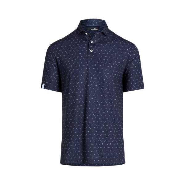Classic Fit Logo Performance Polo Shirt RLX 1