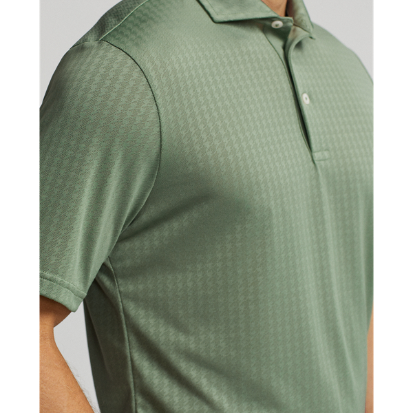 Classic Houndstooth Classic Fit Houndstooth Jacquard Polo RLX 6