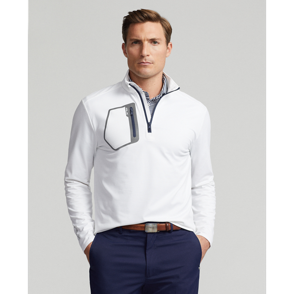 Ceramic White Luxury Jersey Pullover RLX 1