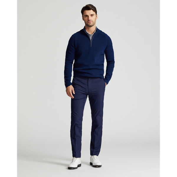 Refined Navy Wind-Blocking Performance Sweater RLX 4