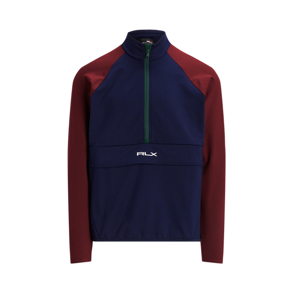 Pullover in jersey a blocchi di colore RLX in 1