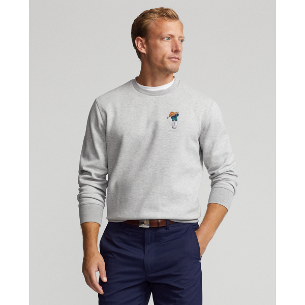 Andover Heather Polo Bear Water-Repellent Sweatshirt RLX 1