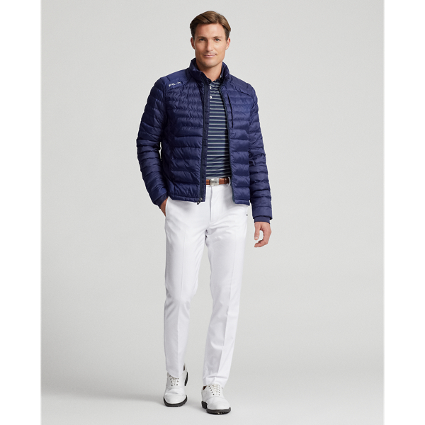 Refined Navy Water-Repellent Packable Quilted Jacket RLX 4