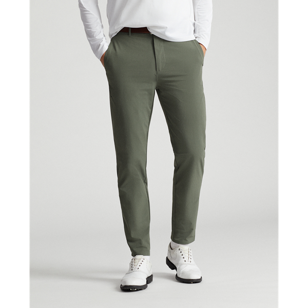 Fossil Green Performance Stretch Birdseye Pant RLX 4