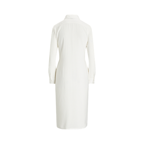 Off White Charley Linen Voile Day Dress Ralph Lauren Collection 2