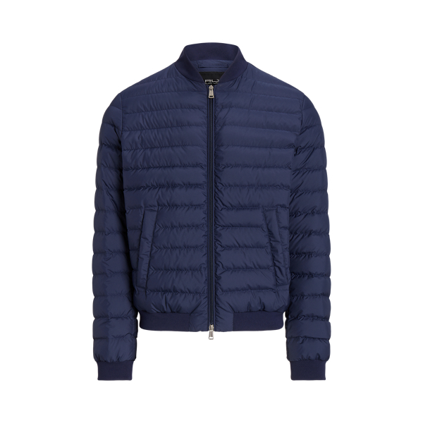 Water-Repellent Down Bomber Jacket RLX 1