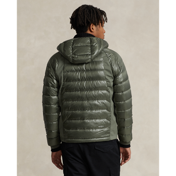 Water Repellent Hybrid Down Jacket