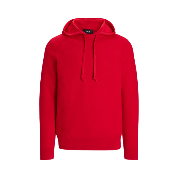 Mesh-Knit Cashmere Hooded Jumper