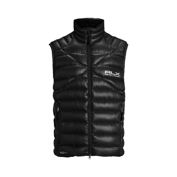 Polo Black Water-Repellent Down Vest RLX 2