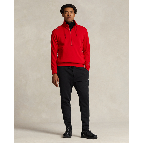 RL2000 Red Fleece Half-Zip Sweatshirt RLX 4