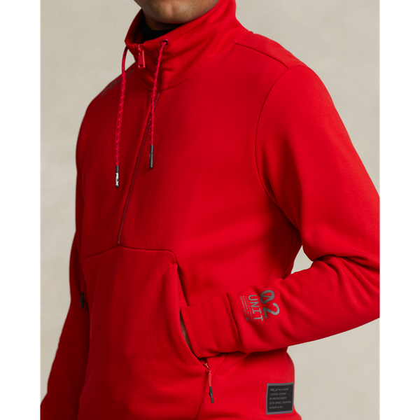 RL2000 Red Fleece Half-Zip Sweatshirt RLX 6
