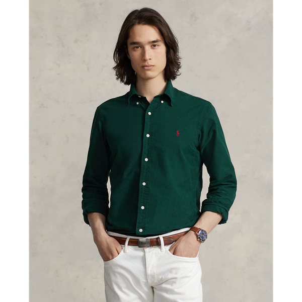 Ralph lauren garment dyed oxford shirt store