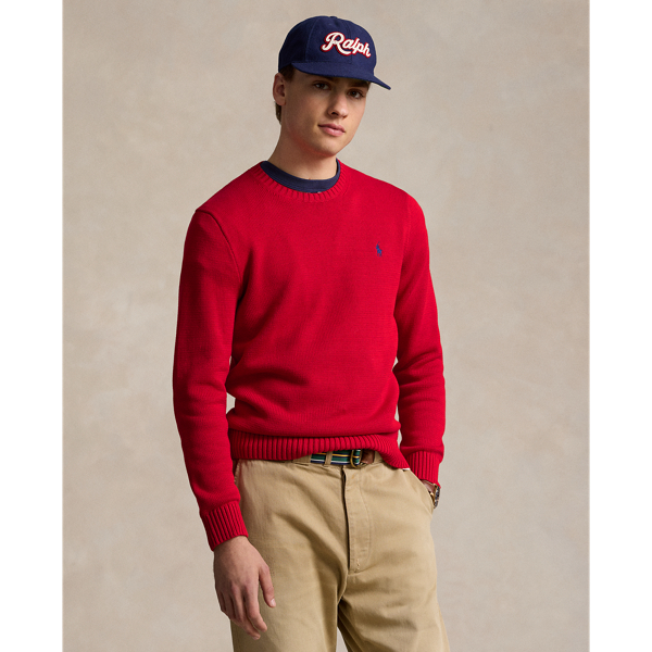 Cotton Crewneck Jumper