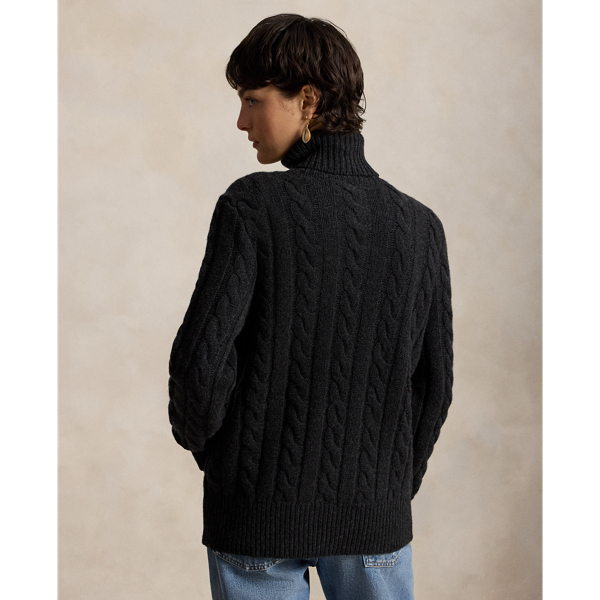 Cable-Knit Wool-Cashmere Jumper