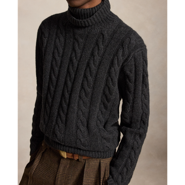 Cable-Knit Wool-Cashmere Jumper