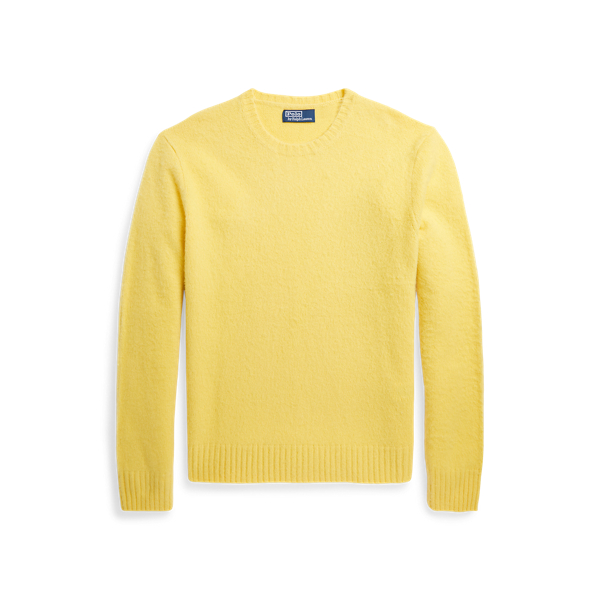 Suede-Patch Wool-Cashmere Jumper Polo Ralph Lauren 1