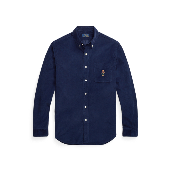 Custom Fit Polo Bear Corduroy Shirt Polo Ralph Lauren 1