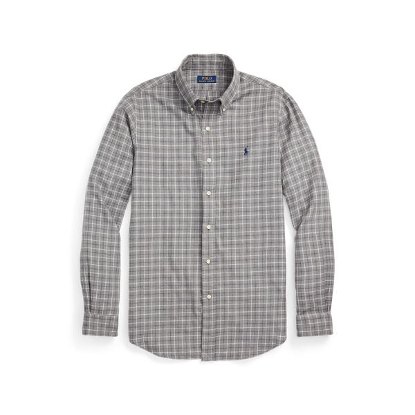 Custom Fit Plaid Twill Shirt Polo Ralph Lauren 1