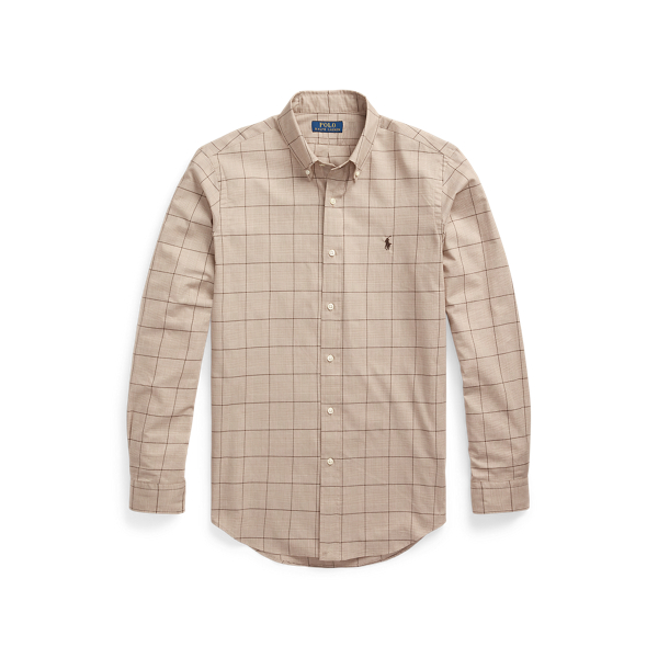 Custom Fit Checked Twill Shirt Polo Ralph Lauren 1