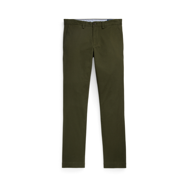Washed Stretch Slim Fit Chino Trouser