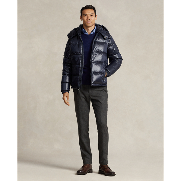 Collection Navy Glossy The Decker Glossed Down Jacket Polo Ralph Lauren 4