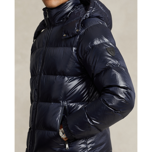Collection Navy Glossy The Decker Glossed Down Jacket Polo Ralph Lauren 6