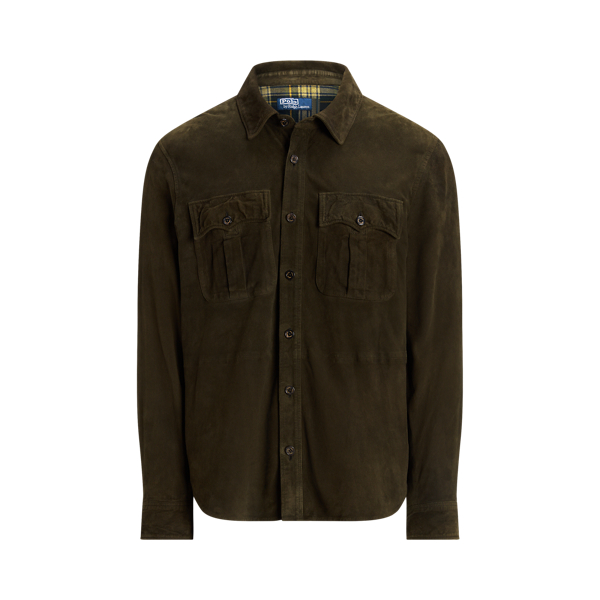 Suede Utility Jacket Polo Ralph Lauren 1