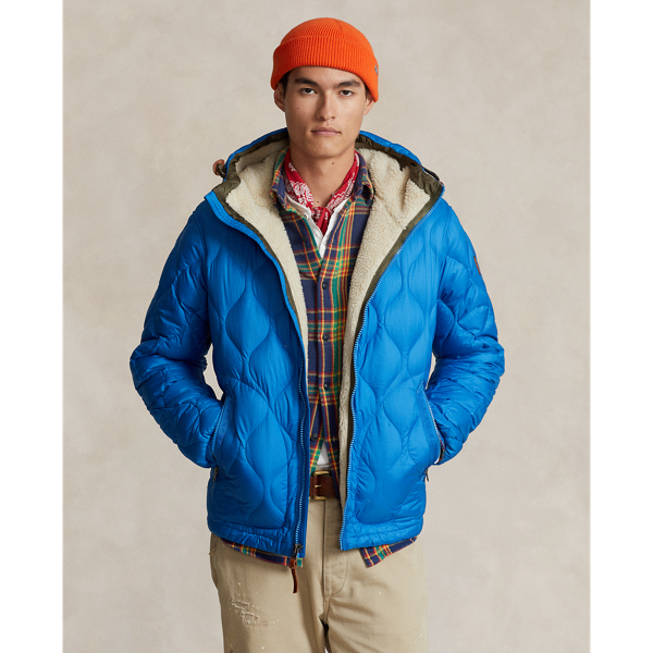 Doudoune &agrave; capuche hydrofuge