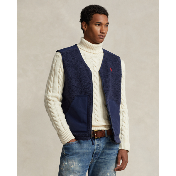 Wind Blocking Hybrid Gilet for Men Ralph Lauren OM