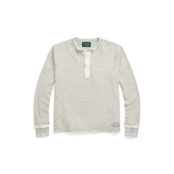 Waffelstrick-Henley Polo Ralph Lauren in 1