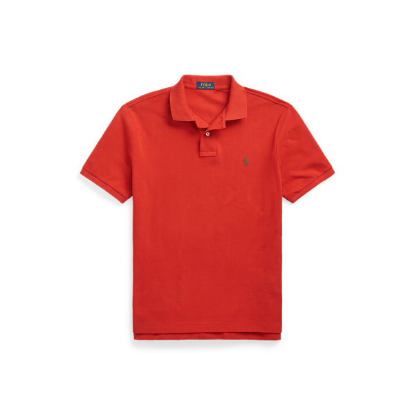 Slim fit mesh Polo-shirt