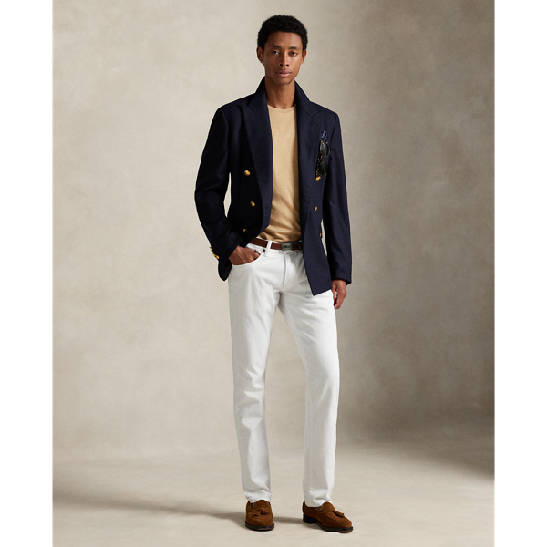 Weiches Custom-Slim-Fit T-Shirt Polo Ralph Lauren in Klassisch-Kamel meliert 4