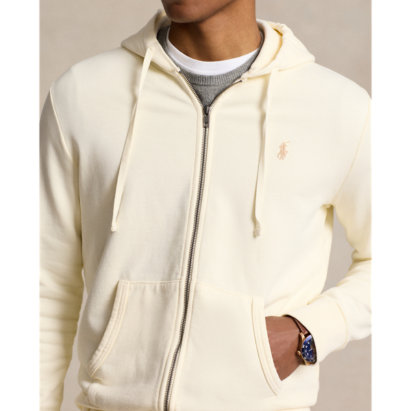 Loopback Fleece Full-Zip Hoodie for Men | Ralph Lauren® KW
