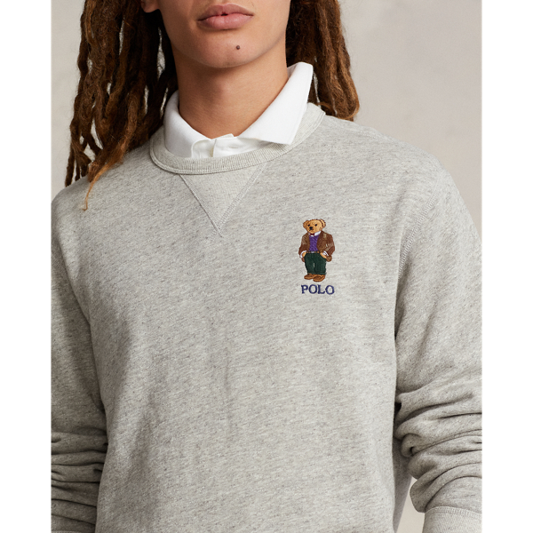 Mens polo bear sweatshirt best sale