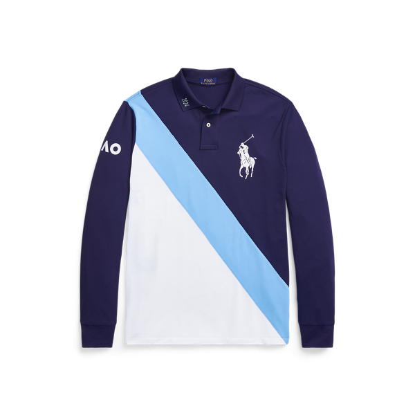 ★★POLO RALPH LAUREN★★ Australian Open Long Sleeve Jersey Genuine Polo Ralph Lauren Australian Open Long Sleeve Jersey