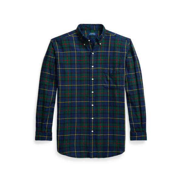 Camisa revers&iacute;vel axadrezada Big & Tall em 1