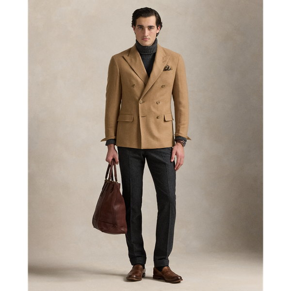 Ralph lauren camel hair coat best sale