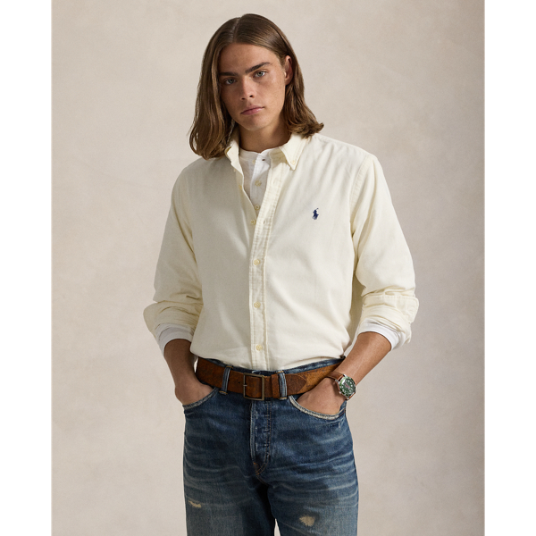 Mens ralph lauren polo button down shirts best sale