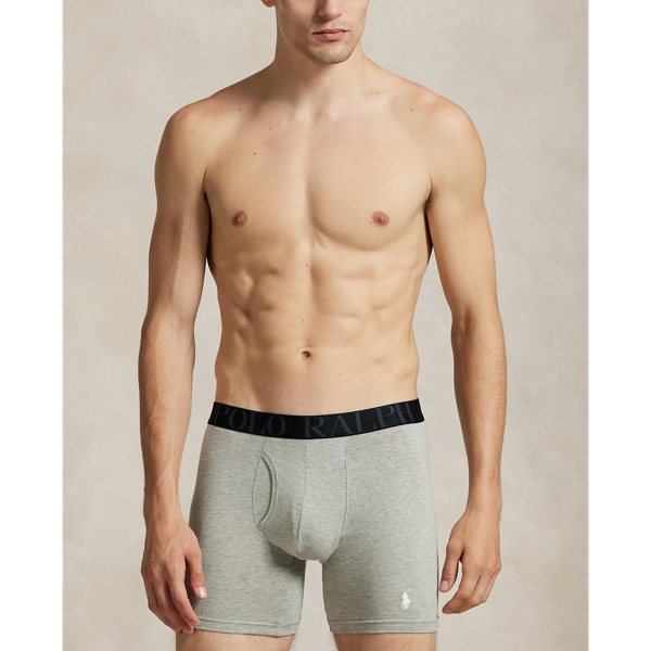 Stretch Cotton Boxer Brief 3-Pack