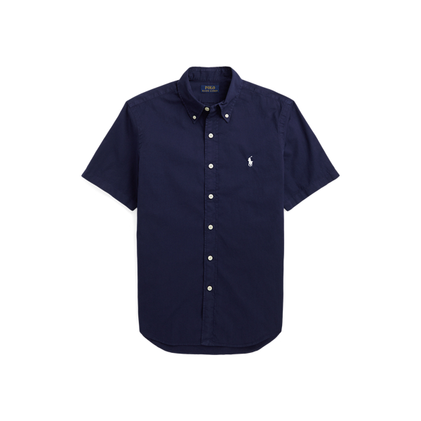 ◆POLO RALPH LAUREN ソリッドガーメント染織シャツ セール】 クラシック フィット ガーメントダイド