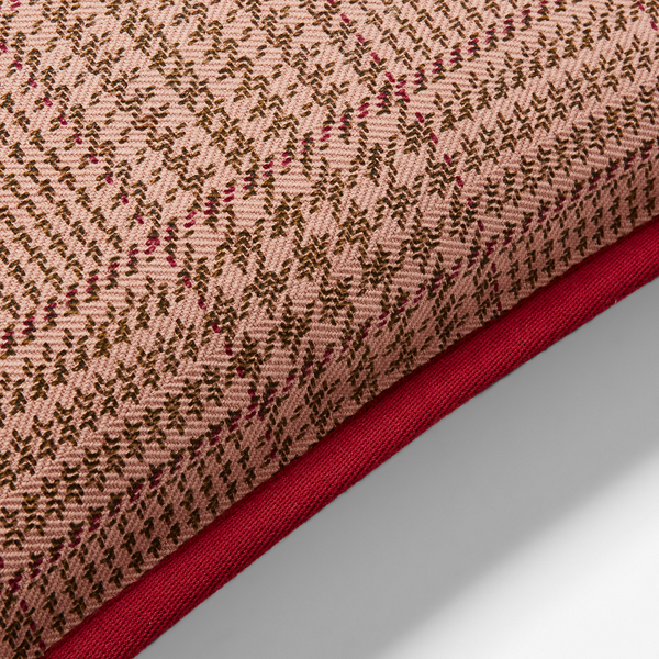 Red Hallie Checked Throw Pillow Lauren Home 2